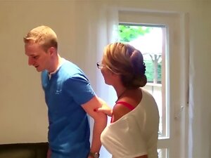 Hot MILF German Wife Indulges In A Sinful 69 With A Strapping Fresh Delivery Boy While Her Cuckold Husband Watches. Bi Jenny Spices Things Up! Porn