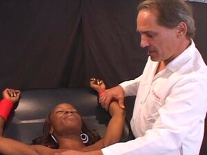 Insane Sex Doctor Electro SHOCKS Black Chick!