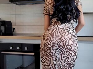 Experience the ultimate desire fulfilled as a kinky stepmom in her tight dress seduces and satisfies with her insatiable appetite for pleasure. Indulge in the sensual exploration of her wet snatch as she craves to be filled with cum. A-must-watch video for MILF lovers.