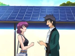 いたずらなアニメ女の子接吻と待っていますのためにセックス