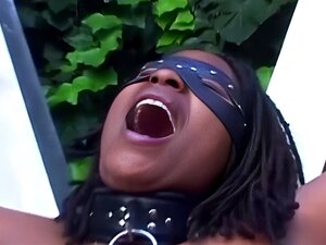 AFRO SEX SLAVES - WOW Ebony Housewife Drilled In Public By Each BBC In City Porn