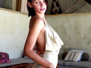 Watch The Perfect Petite Stepmom Lilit Ariel Strip Down And Show Off Her Flawless Body In This Softcore Solo Video! Porn
