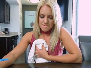 Tony's huge boner enters stepmoms mouth and pussy. Tony asks his hot blonde stepmom to help but she does not seem to be able to figure it out either On top of that her nips are just about to slip right out of her top while she is looking over the textbook 